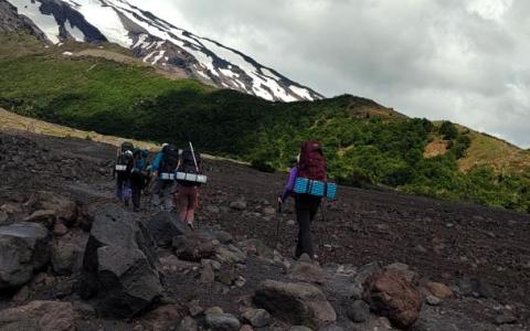 Volcán Lanin 3776 msnm.